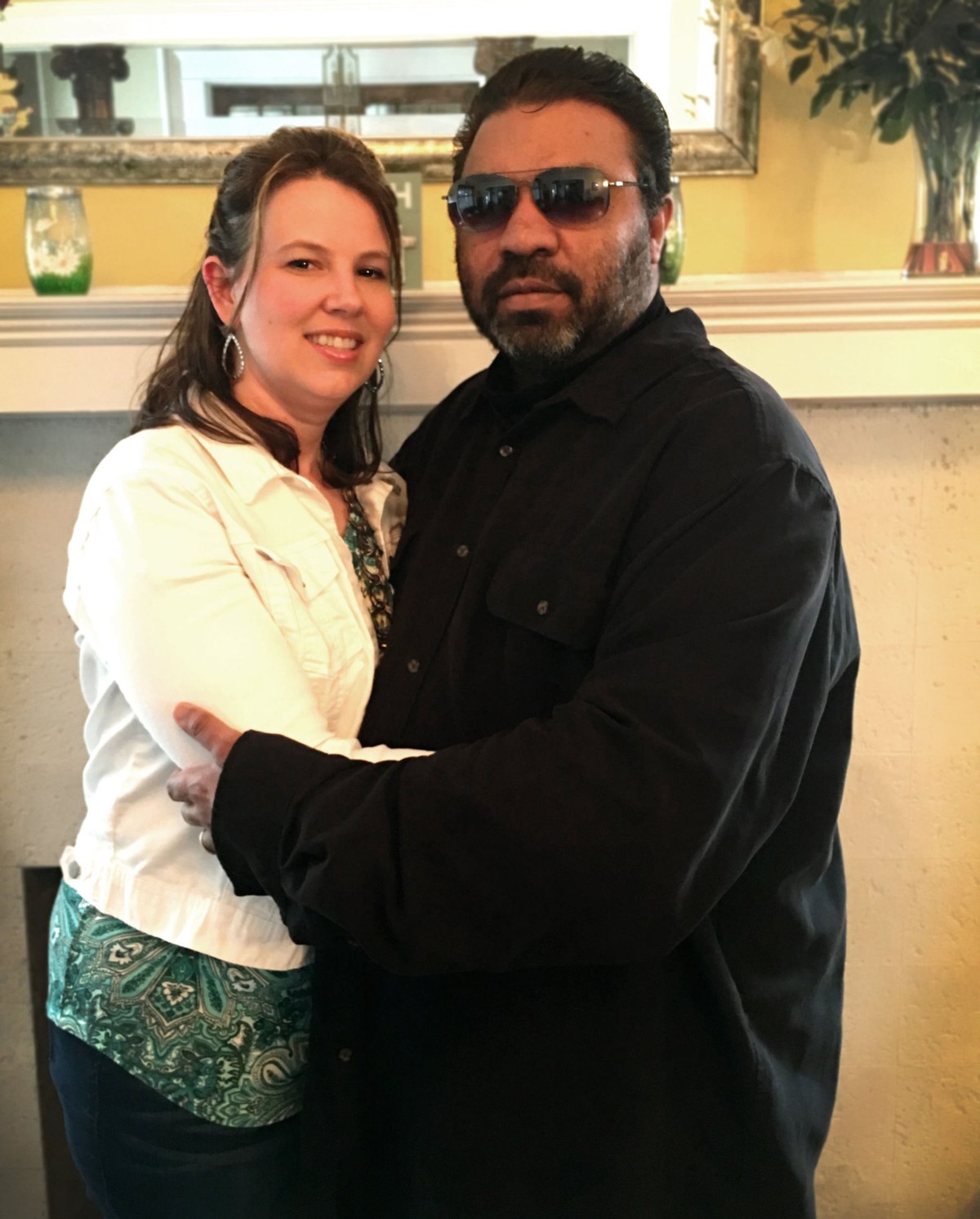 Nate and his wife