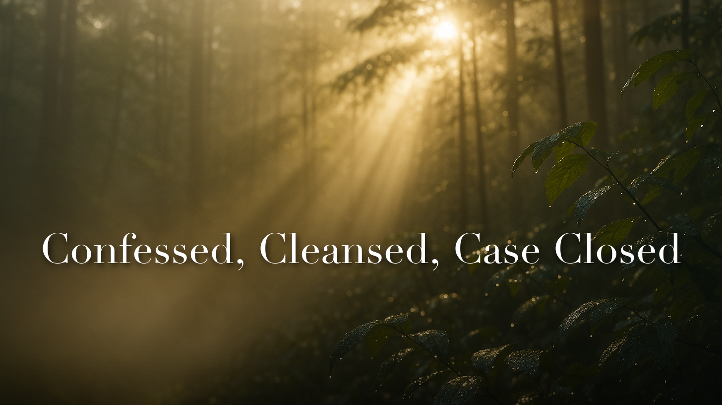 Confessed, Cleansed, Case Closed