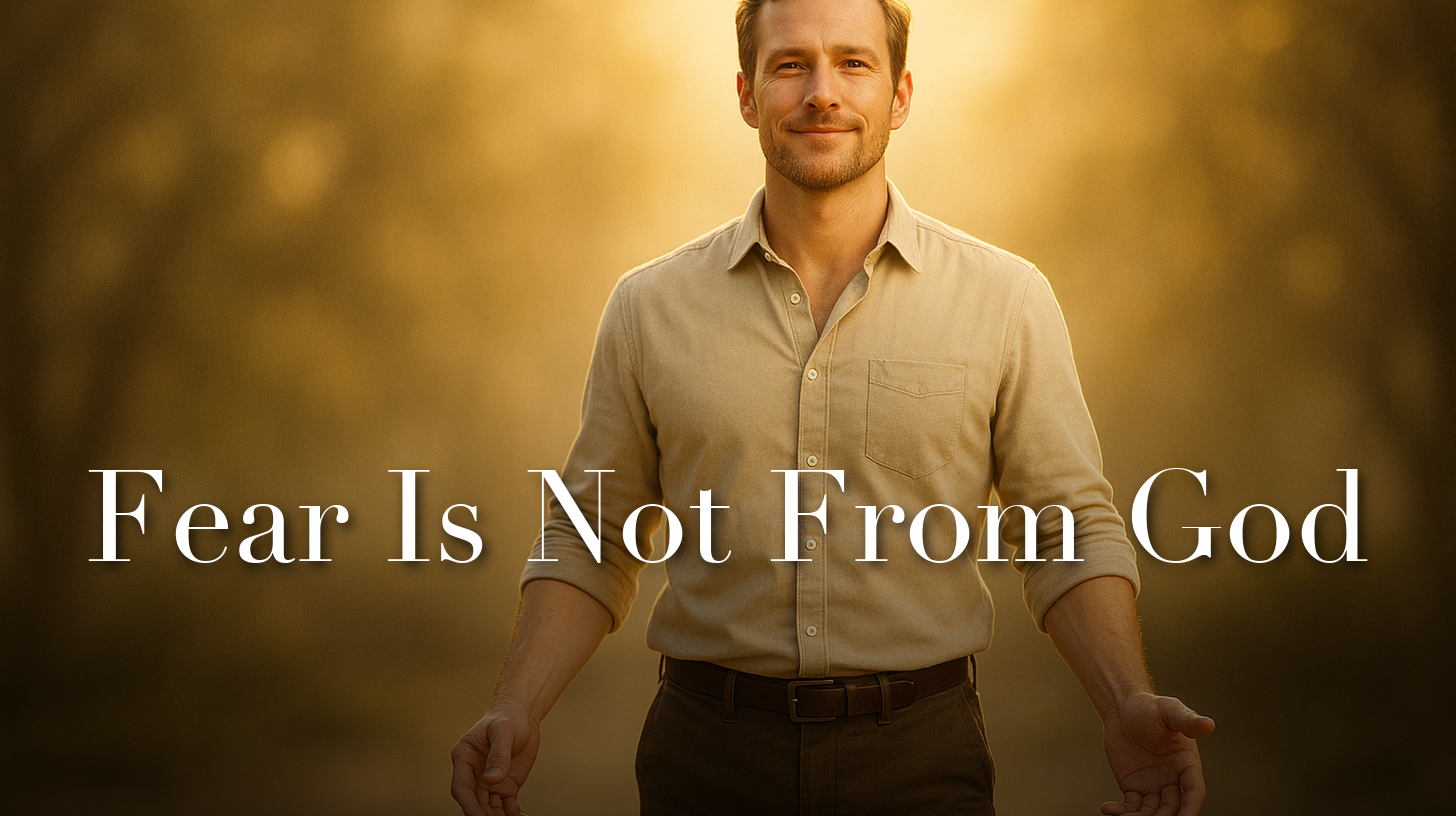 Fear Is Not From God