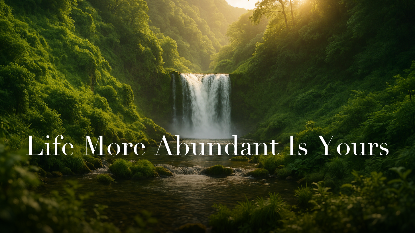 Life More Abundant Is Yours