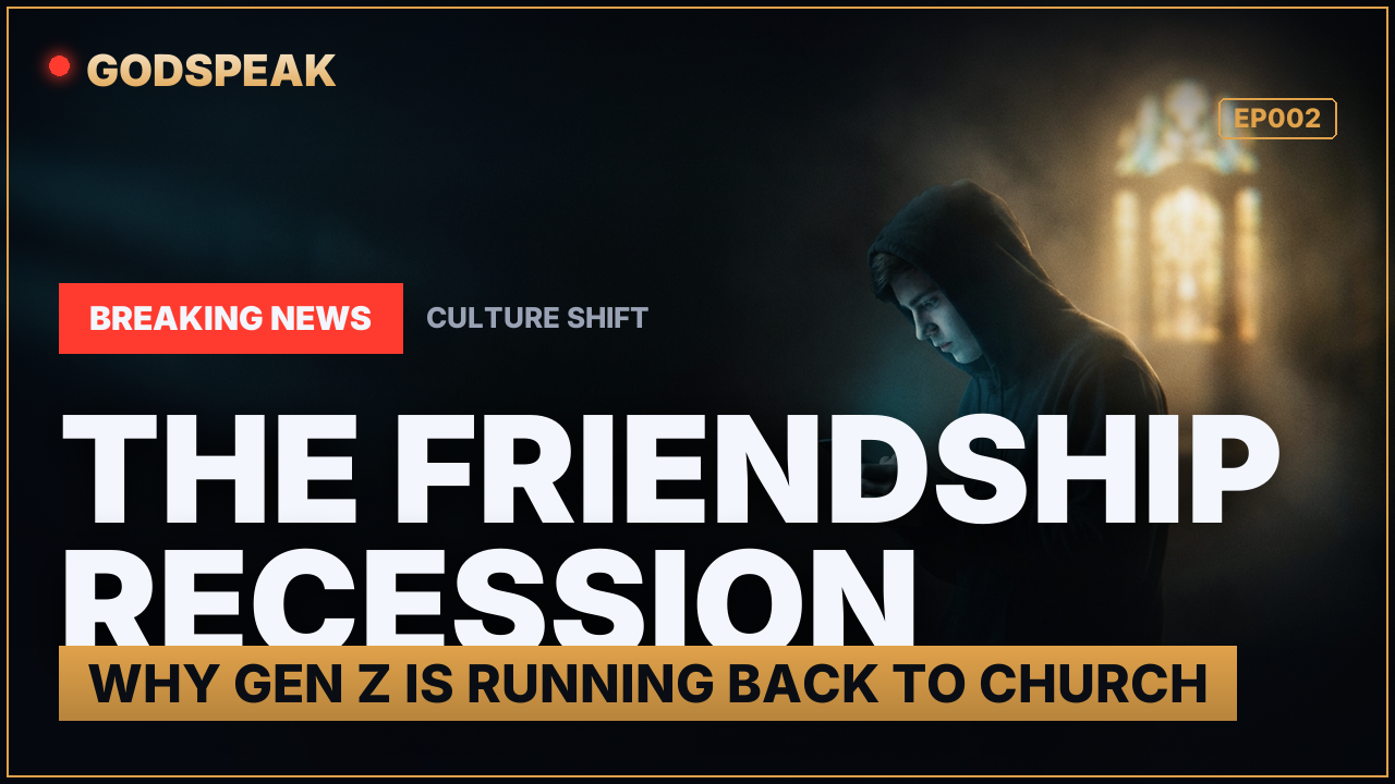 The Friendship Recession — GodSpeak EP002